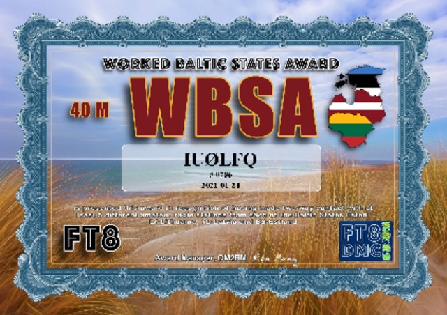 Baltic States 40m #0786